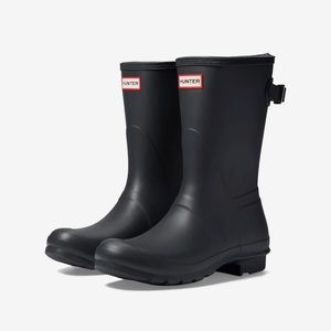 HUNTER Original Short Matte Rain Boot - Women's Size 7